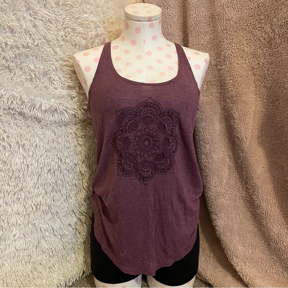 Racerback Mandala Tank Top